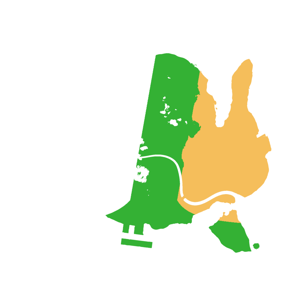 Biome Rust Map: Procedural Map, Size: 2000, Seed: 120345