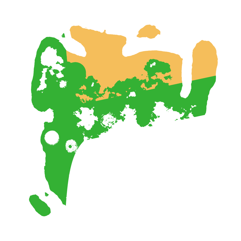 Biome Rust Map: Procedural Map, Size: 3000, Seed: 210201