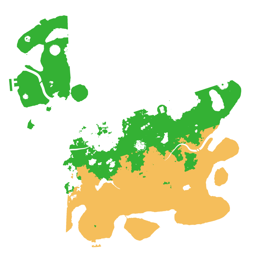 Biome Rust Map: Procedural Map, Size: 4250, Seed: 10588