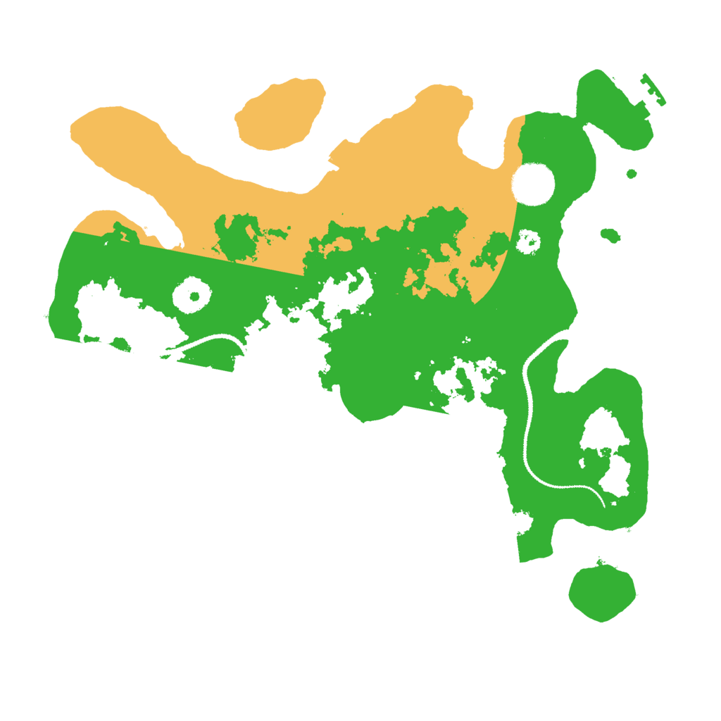 Biome Rust Map: Procedural Map, Size: 3000, Seed: 793199