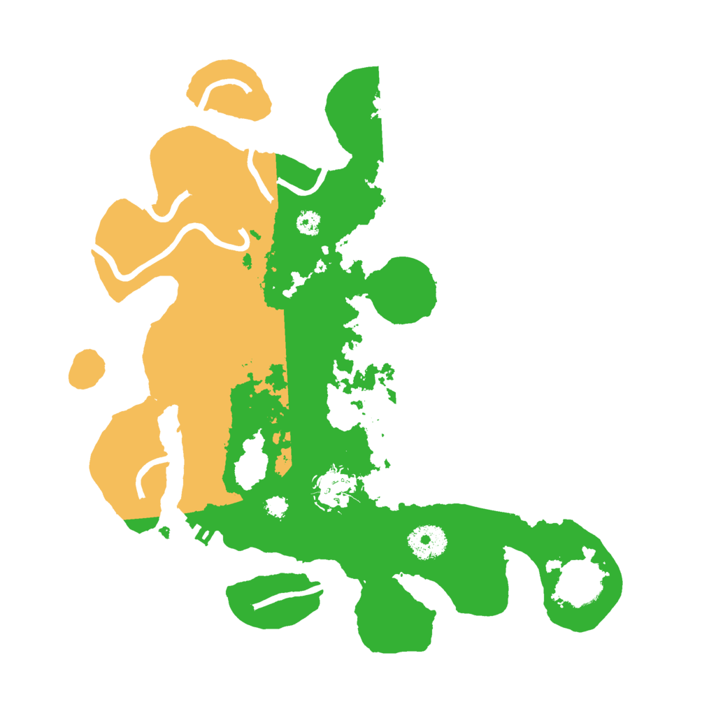 Biome Rust Map: Procedural Map, Size: 3000, Seed: 21393