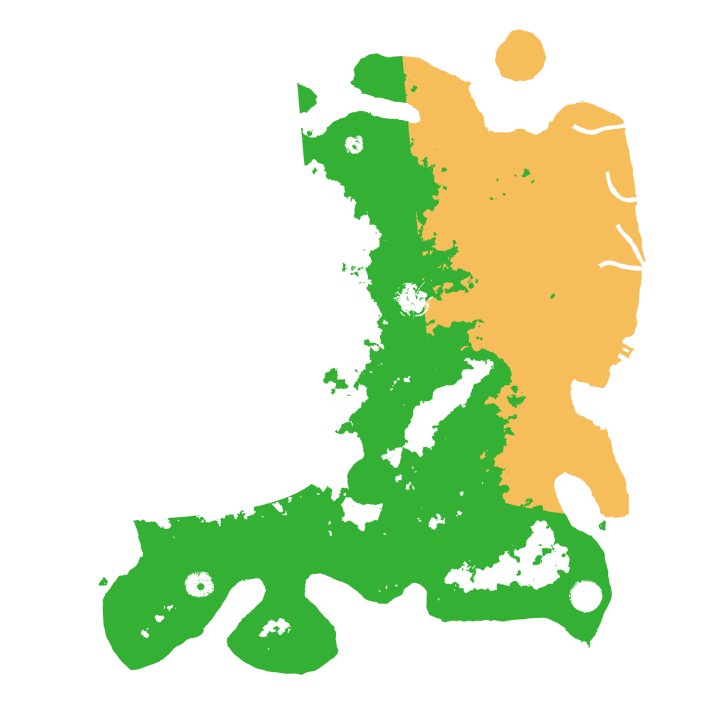 Biome Rust Map: Procedural Map, Size: 4000, Seed: 46506