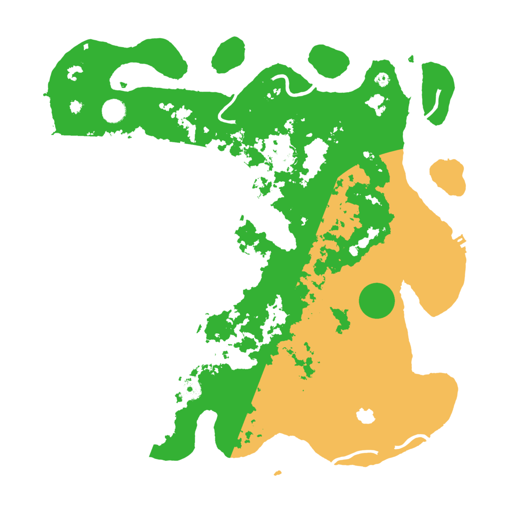 Biome Rust Map: Procedural Map, Size: 3750, Seed: 413562