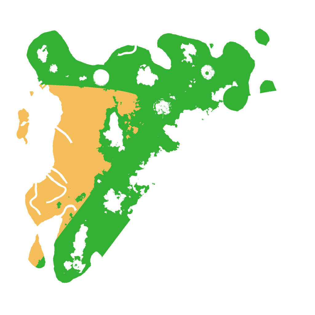 Biome Rust Map: Procedural Map, Size: 3500, Seed: 701758900