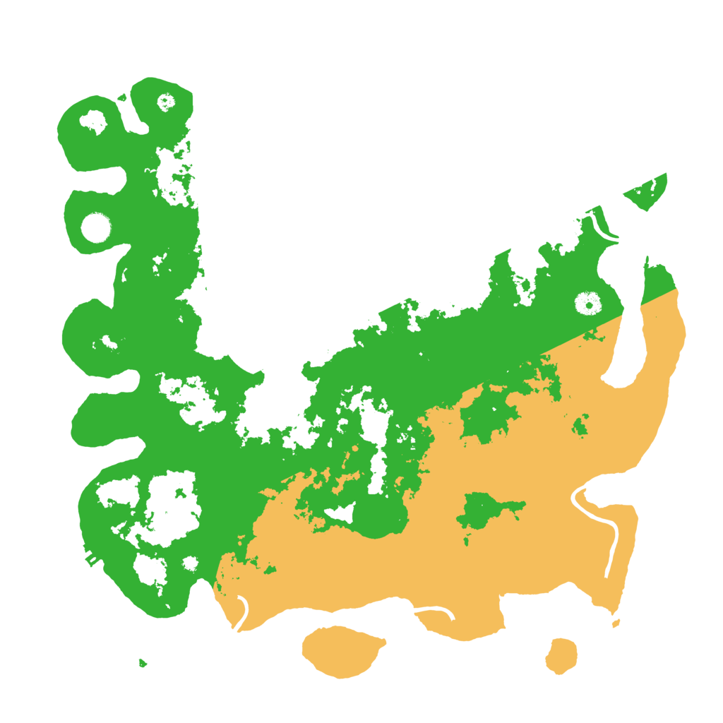 Biome Rust Map: Procedural Map, Size: 4300, Seed: 62