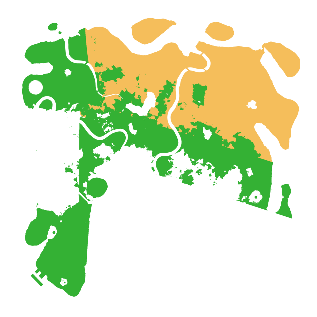 Biome Rust Map: Procedural Map, Size: 4250, Seed: 1056321380