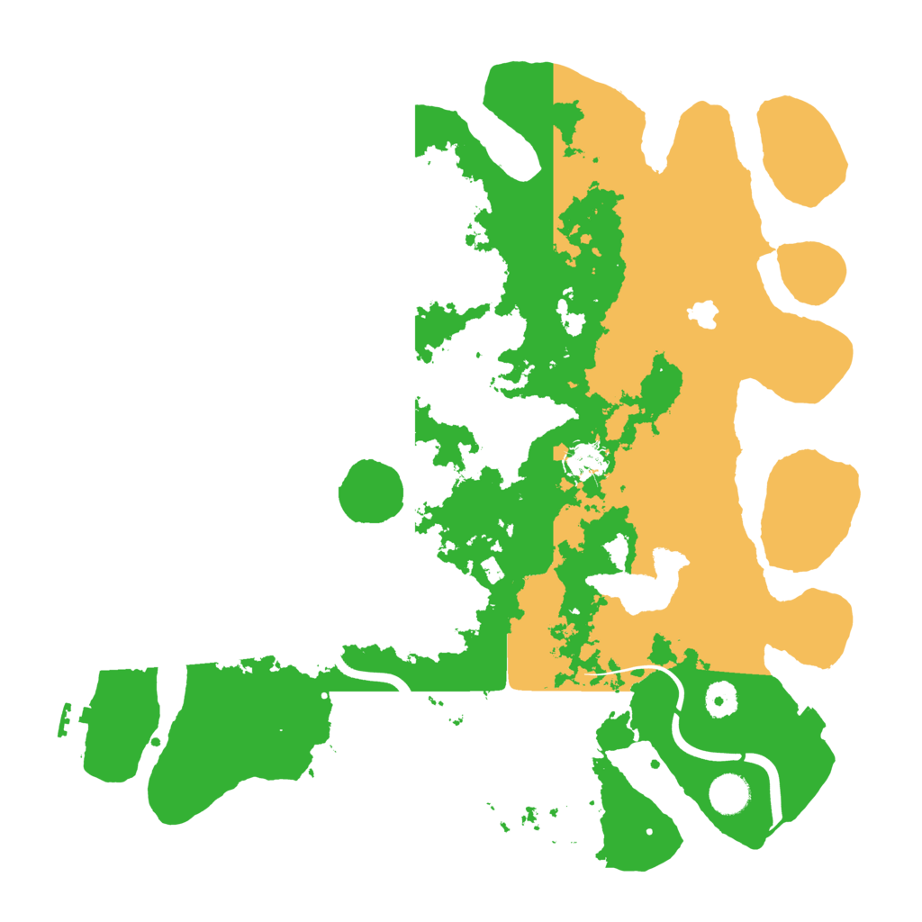 Biome Rust Map: Procedural Map, Size: 4000, Seed: 364534198