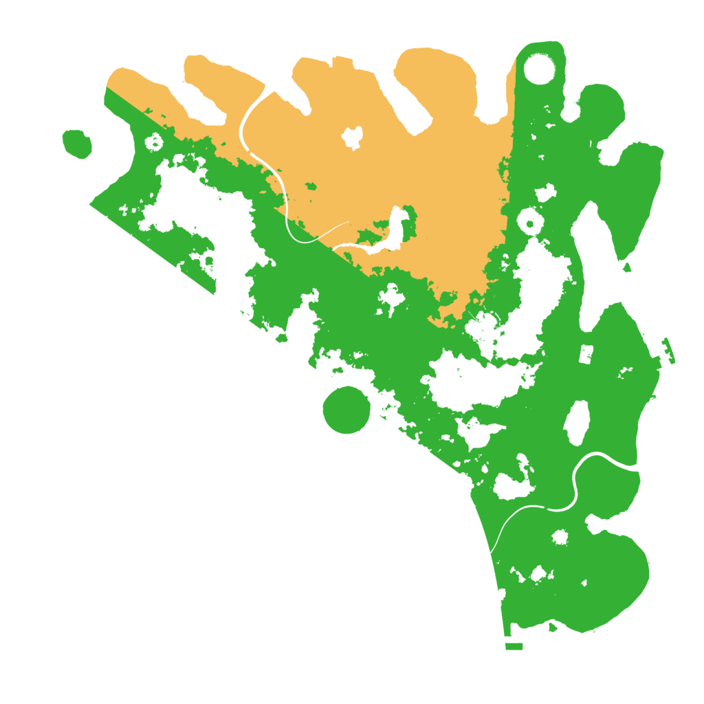 Biome Rust Map: Procedural Map, Size: 4000, Seed: 587504