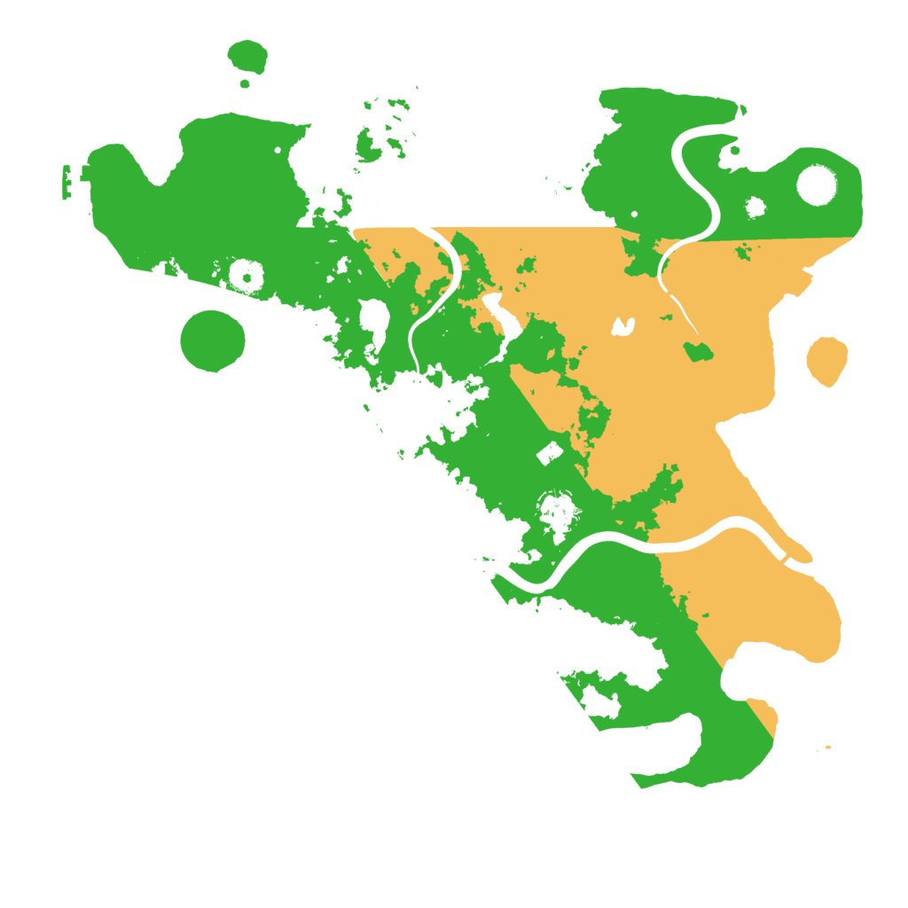 Biome Rust Map: Procedural Map, Size: 4000, Seed: 174211
