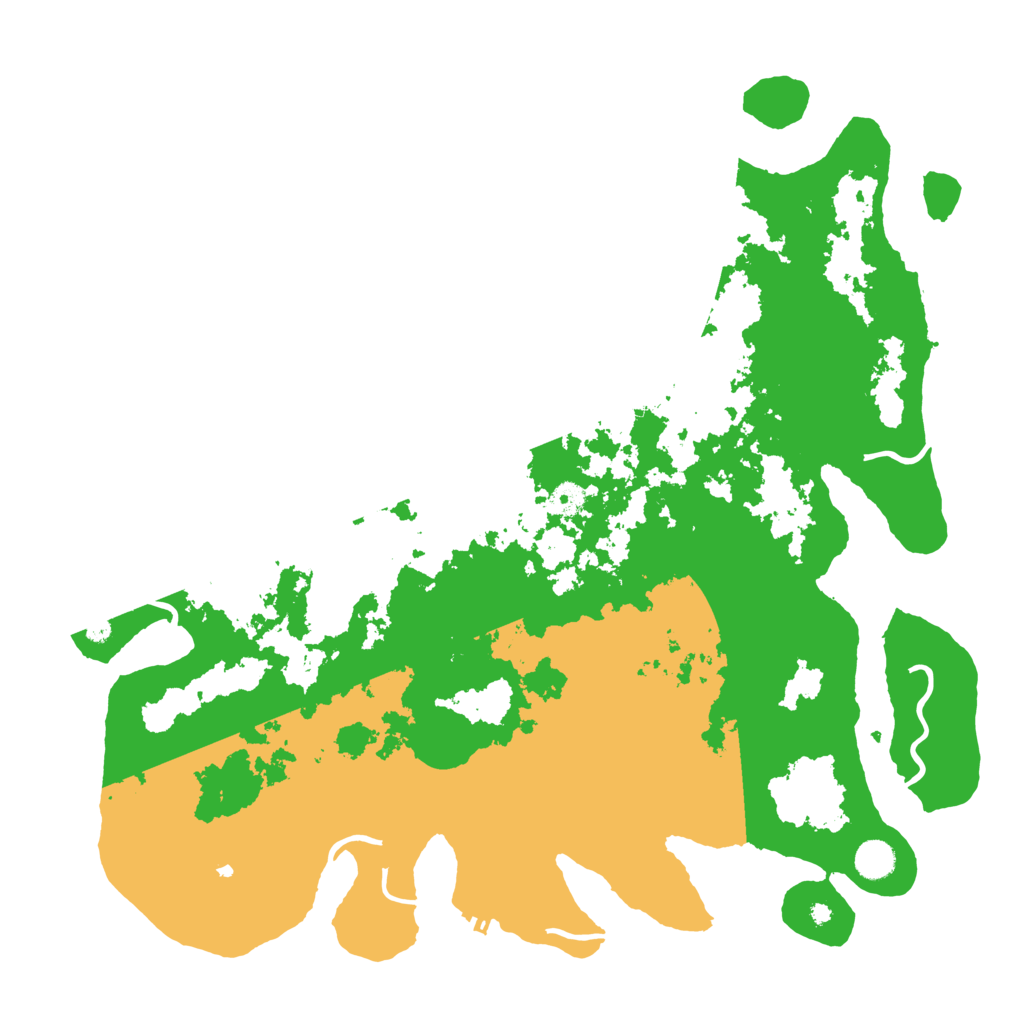 Biome Rust Map: Procedural Map, Size: 4520, Seed: 2138014