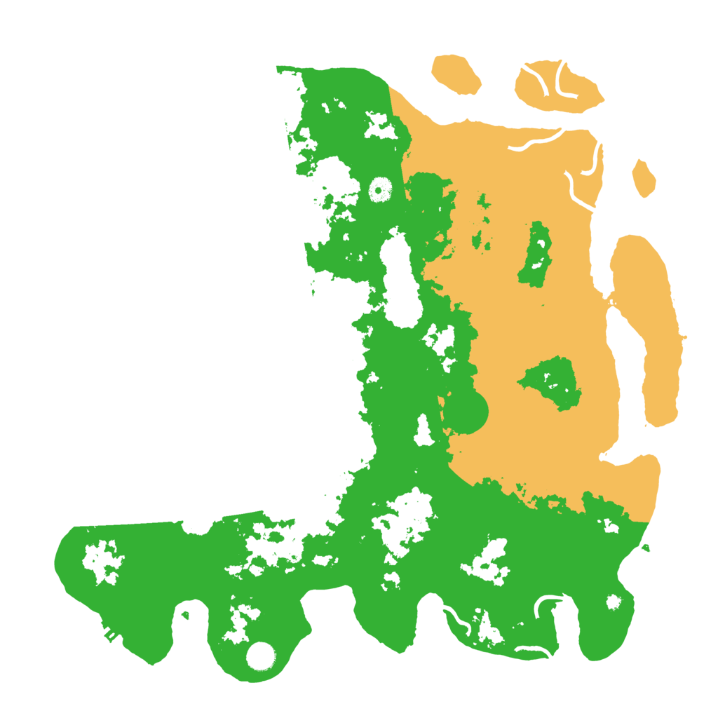 Biome Rust Map: Procedural Map, Size: 4400, Seed: 15342