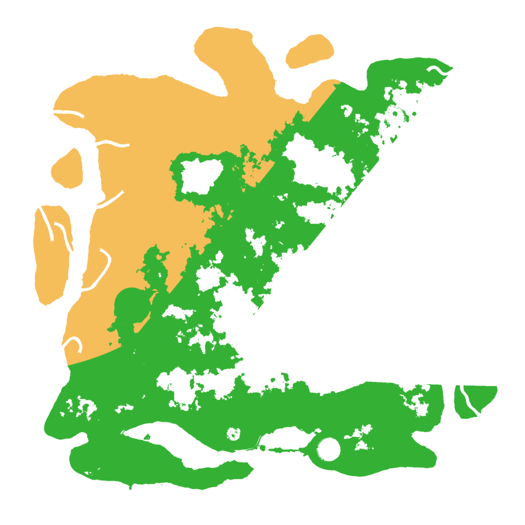 Biome Rust Map: Procedural Map, Size: 4000, Seed: 530854