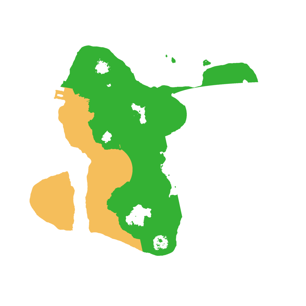 Biome Rust Map: Procedural Map, Size: 2100, Seed: 13174449