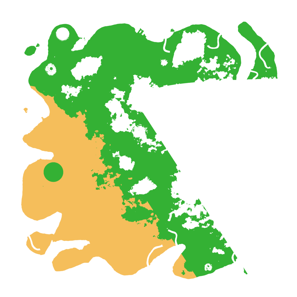 Biome Rust Map: Procedural Map, Size: 4000, Seed: 818008172