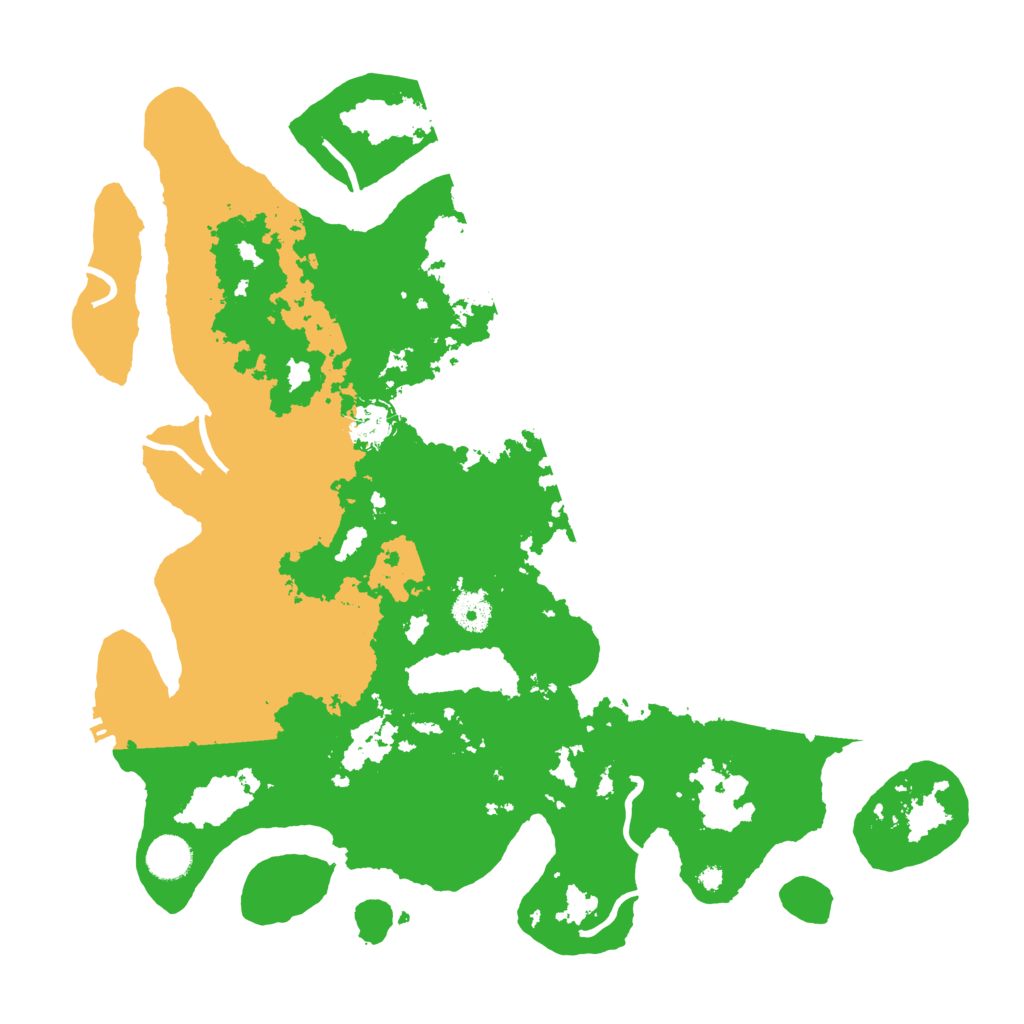 Biome Rust Map: Procedural Map, Size: 4000, Seed: 141592