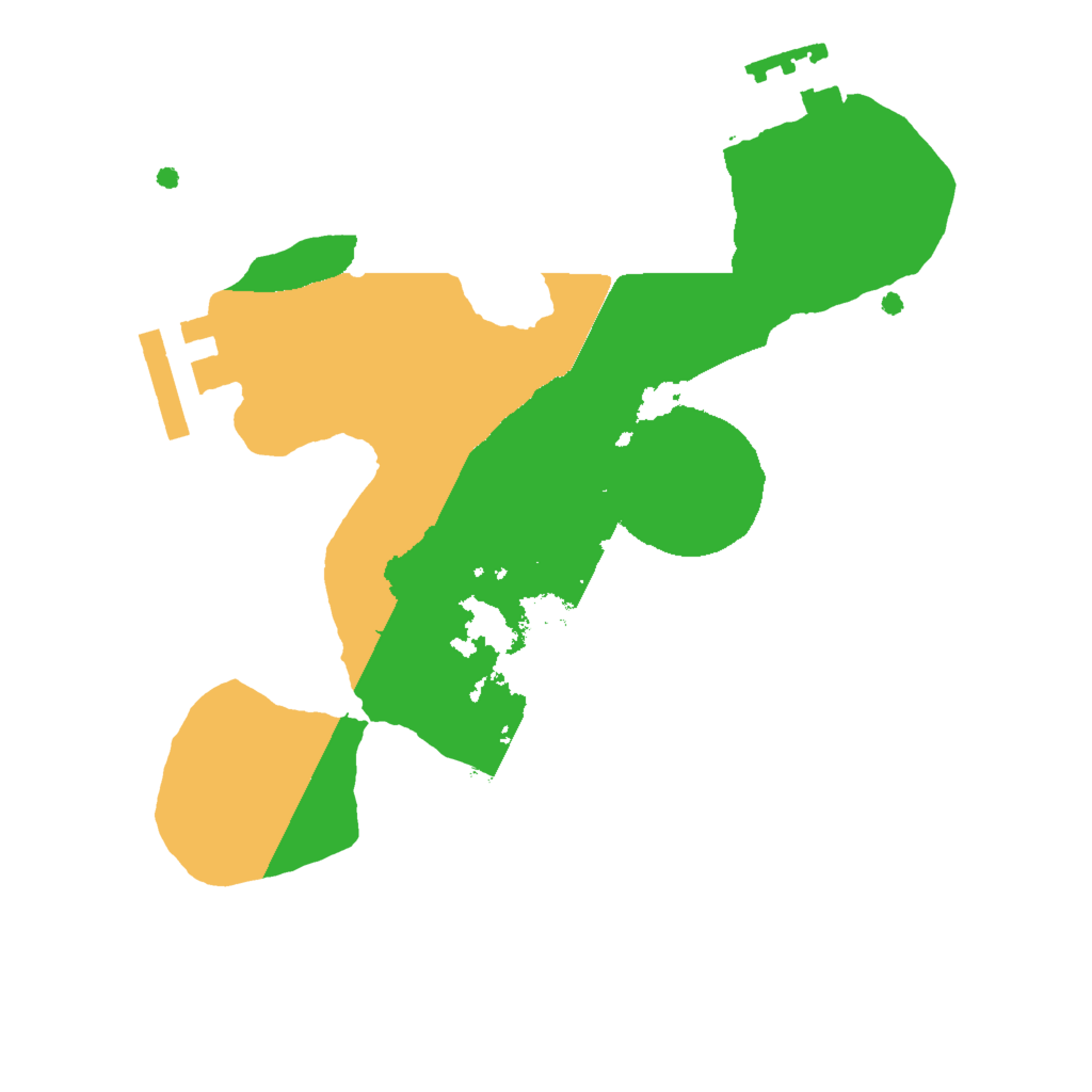Biome Rust Map: Procedural Map, Size: 2000, Seed: 36105037