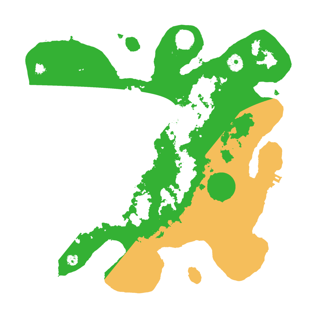 Biome Rust Map: Procedural Map, Size: 3000, Seed: 861172821