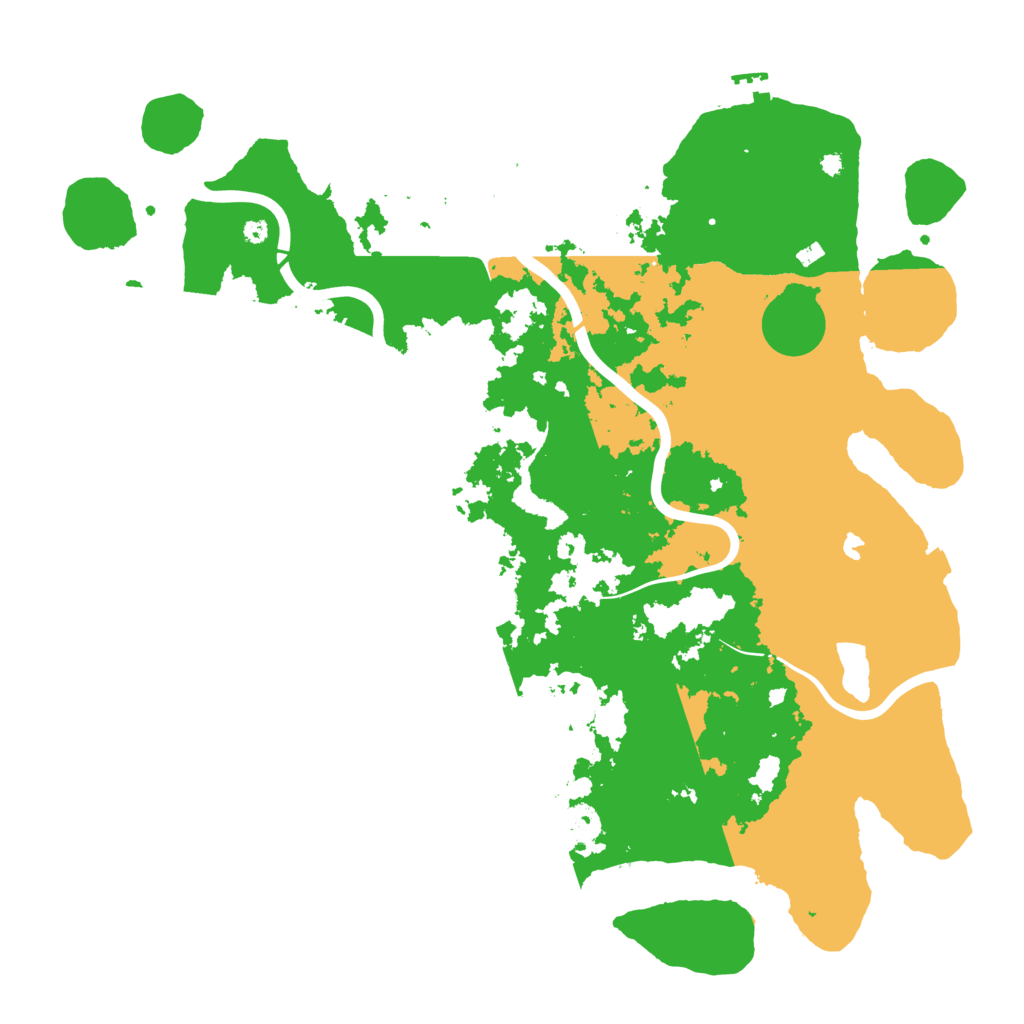 Biome Rust Map: Procedural Map, Size: 4250, Seed: 7165