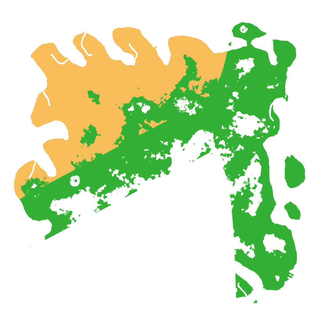 Biome Rust Map: Procedural Map, Size: 4500, Seed: 453375459