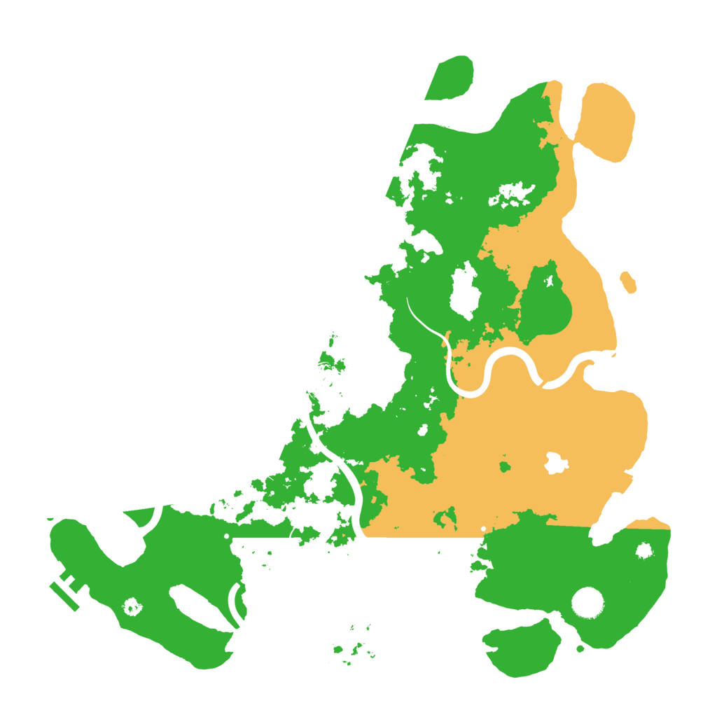 Biome Rust Map: Procedural Map, Size: 4000, Seed: 14826
