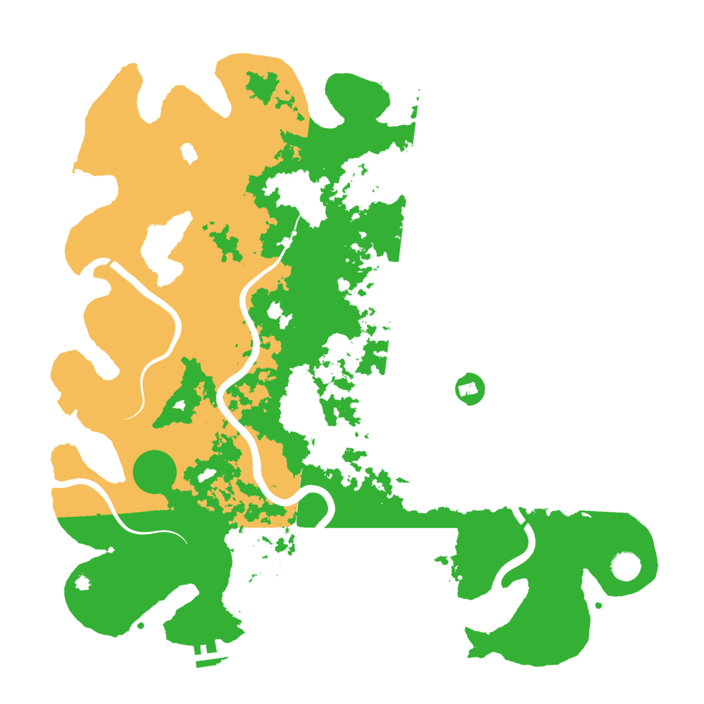 Biome Rust Map: Procedural Map, Size: 4250, Seed: 4219