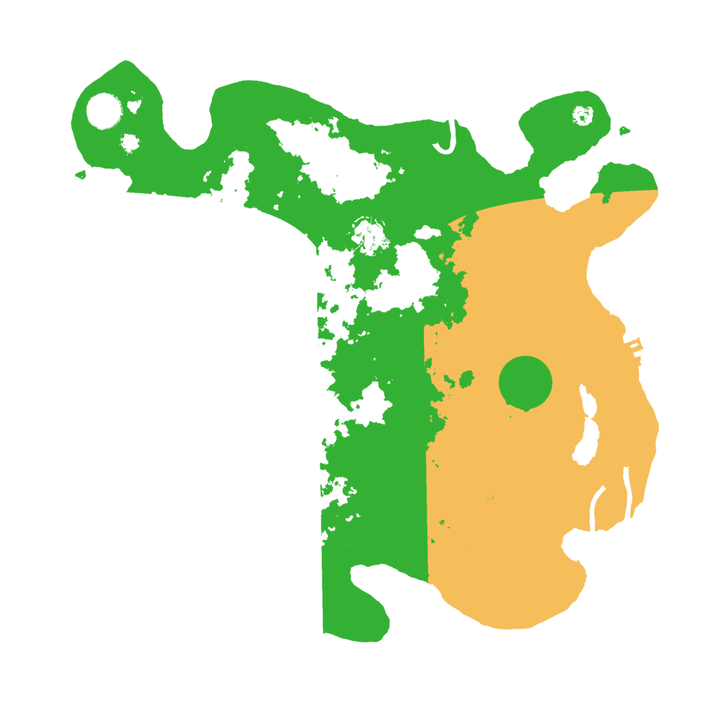 Biome Rust Map: Procedural Map, Size: 3500, Seed: 1506905094