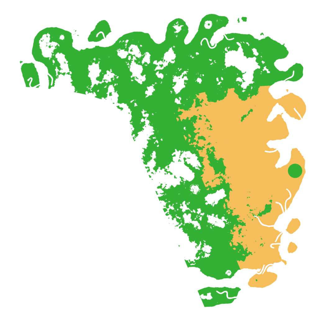 Biome Rust Map: Procedural Map, Size: 5900, Seed: 228572124