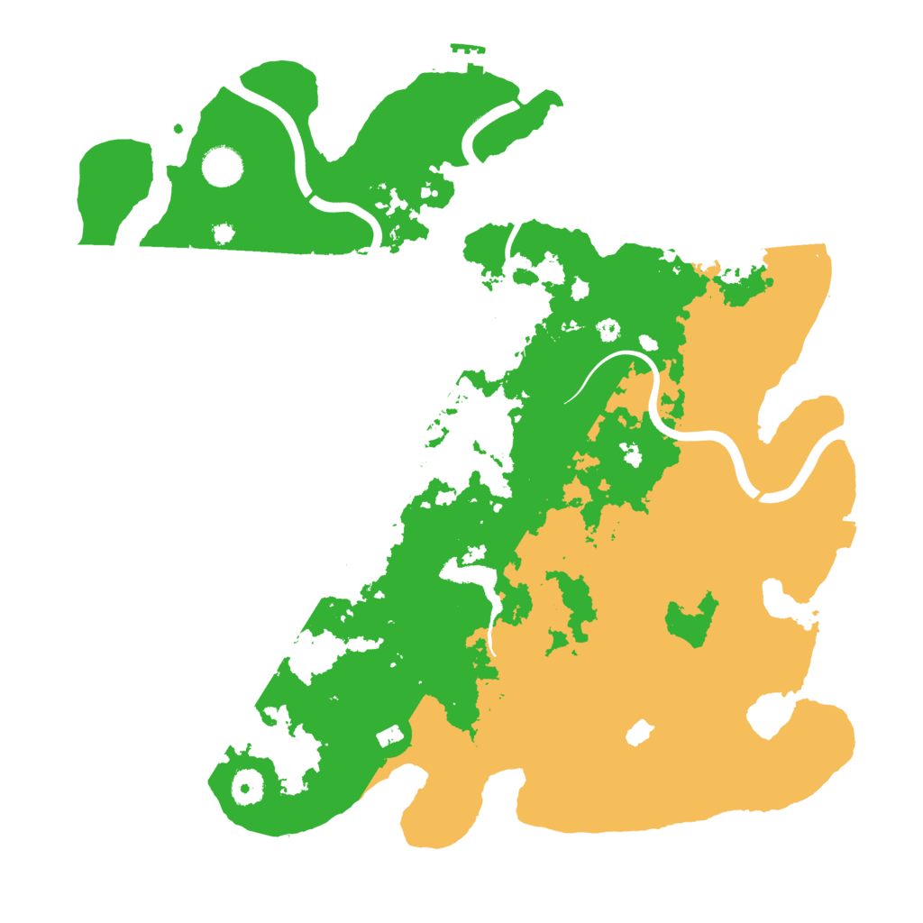 Biome Rust Map: Procedural Map, Size: 4000, Seed: 315409