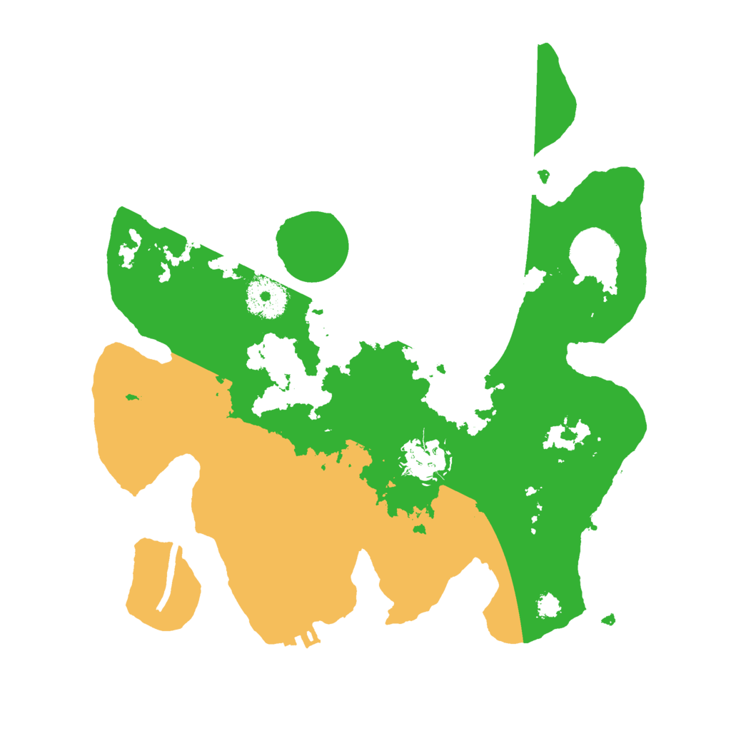 Biome Rust Map: Procedural Map, Size: 2800, Seed: 11542531