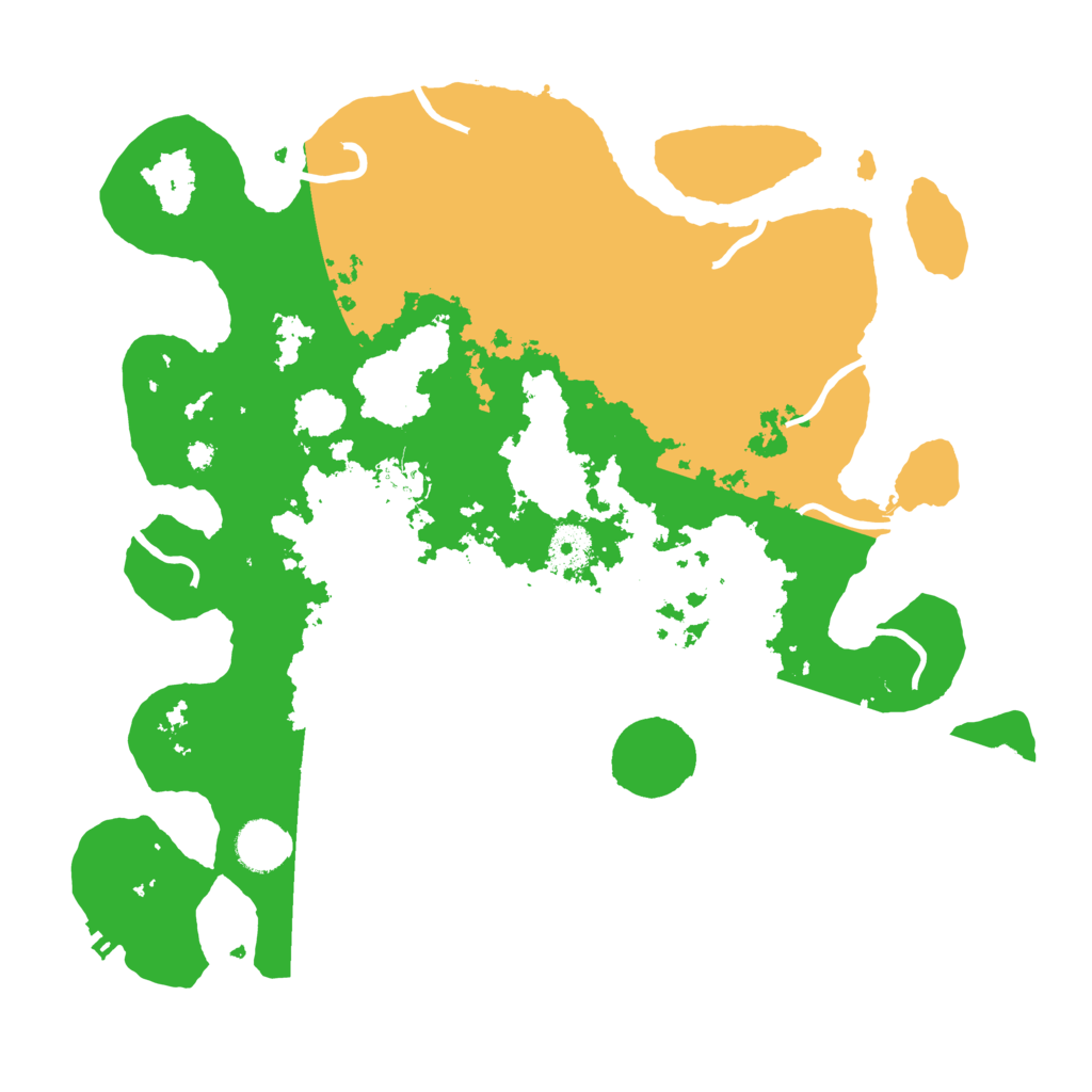 Biome Rust Map: Procedural Map, Size: 3700, Seed: 746677901