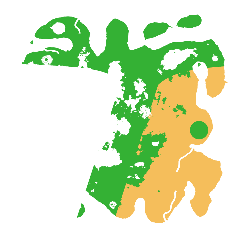 Biome Rust Map: Procedural Map, Size: 3500, Seed: 1470835757