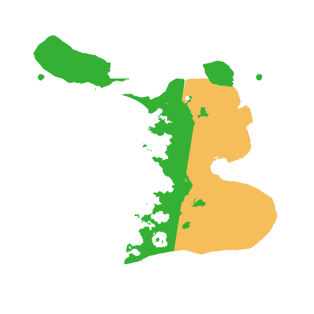 Biome Rust Map: Procedural Map, Size: 2000, Seed: 1006895999