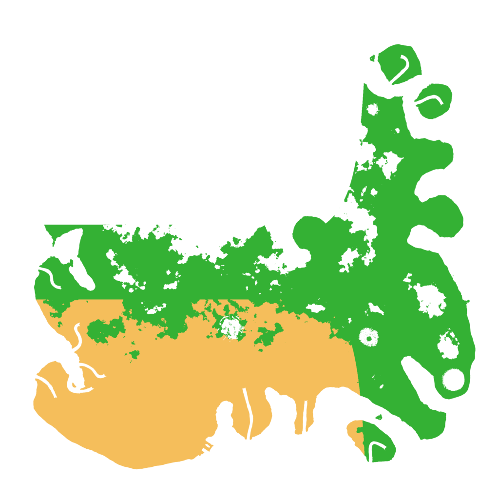 Biome Rust Map: Procedural Map, Size: 4000, Seed: 14836
