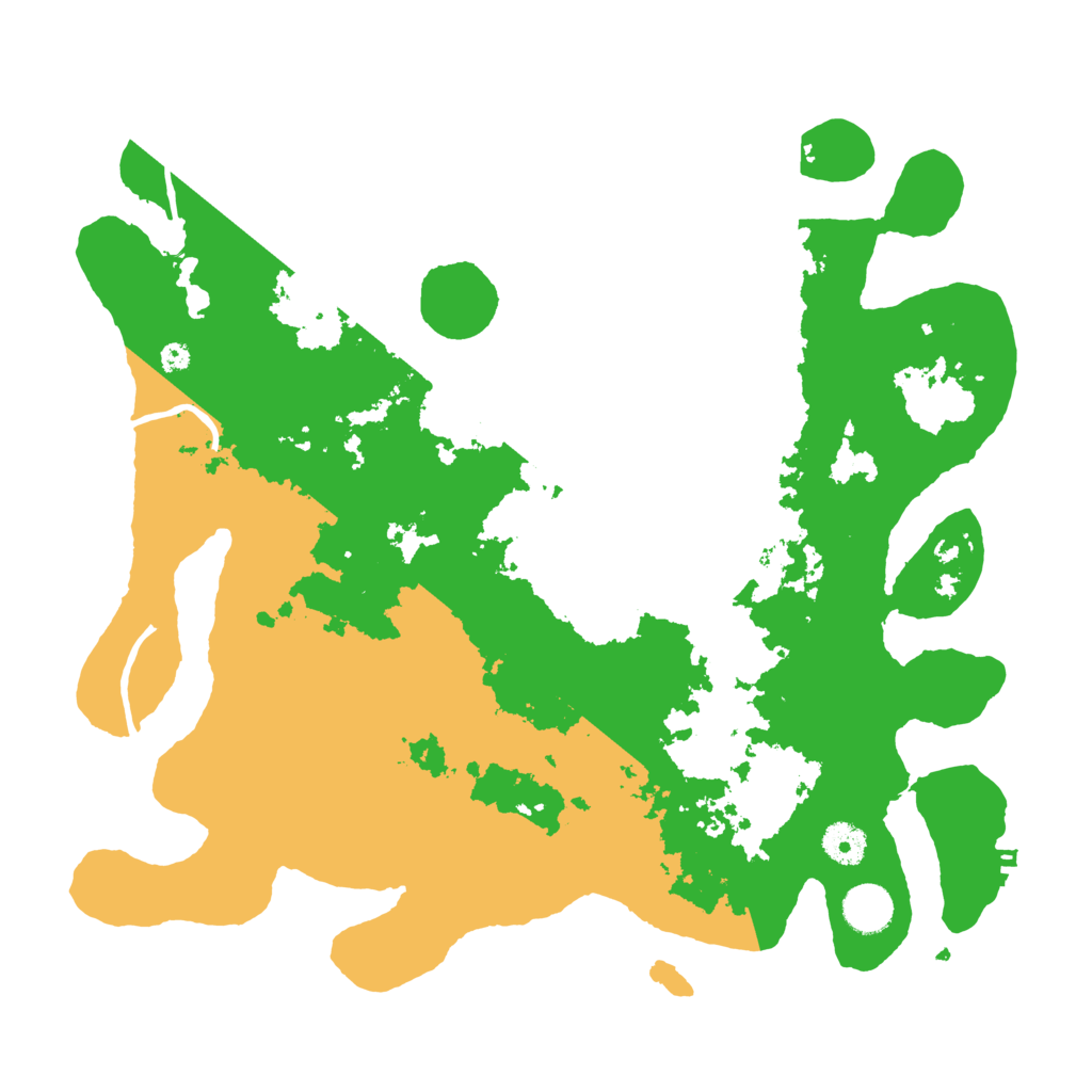 Biome Rust Map: Procedural Map, Size: 3850, Seed: 430235853