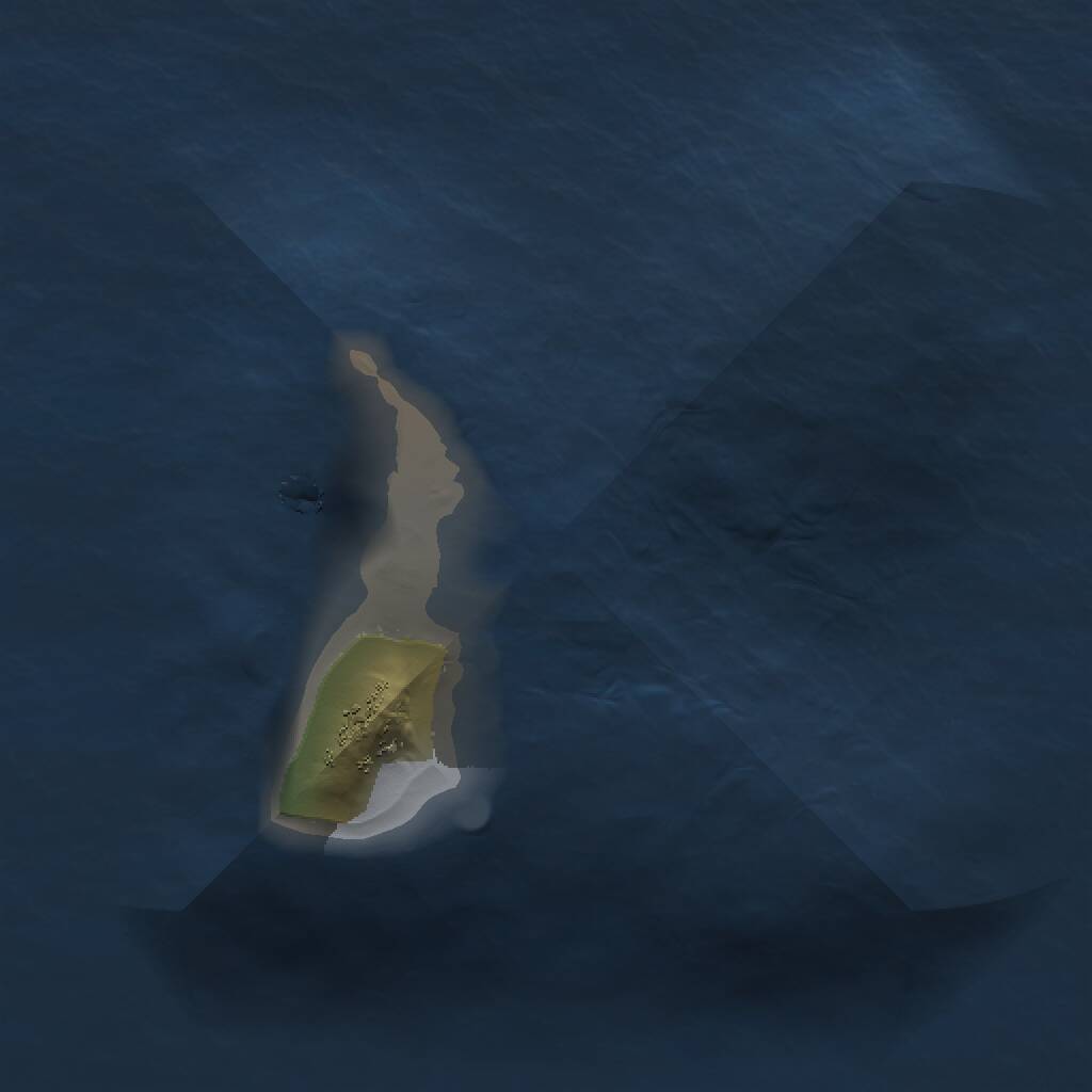 Rust Map: Procedural Map, Size: 1000, Seed: 1405881167, 1 Monuments
