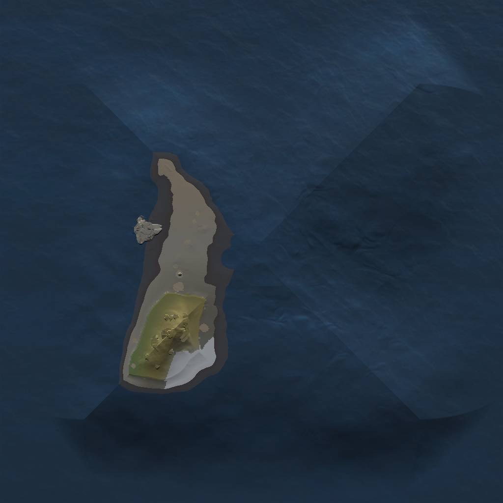 Rust Map: Procedural Map, Size: 1000, Seed: 1405881167, 3 Monuments