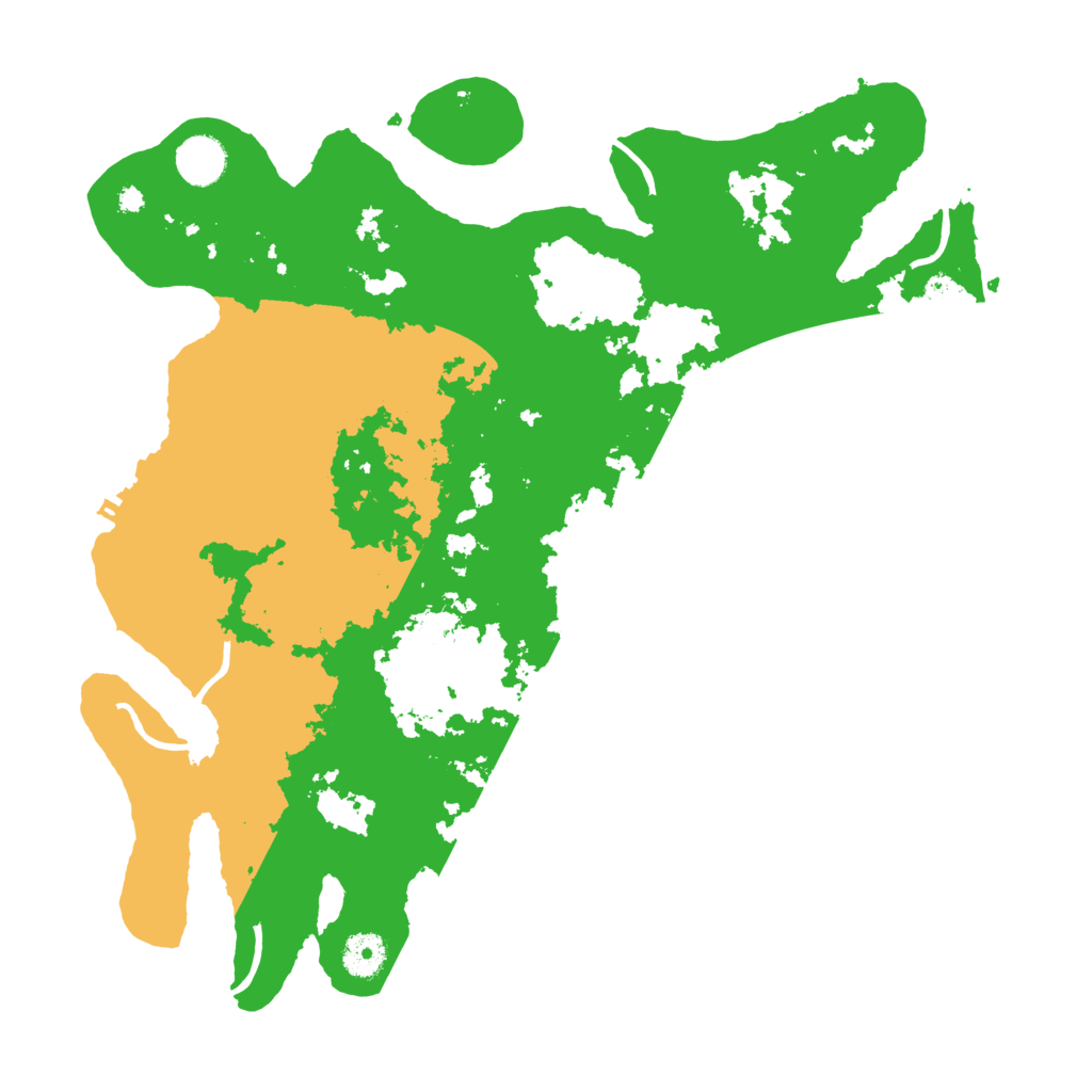 Biome Rust Map: Procedural Map, Size: 3850, Seed: 305896184