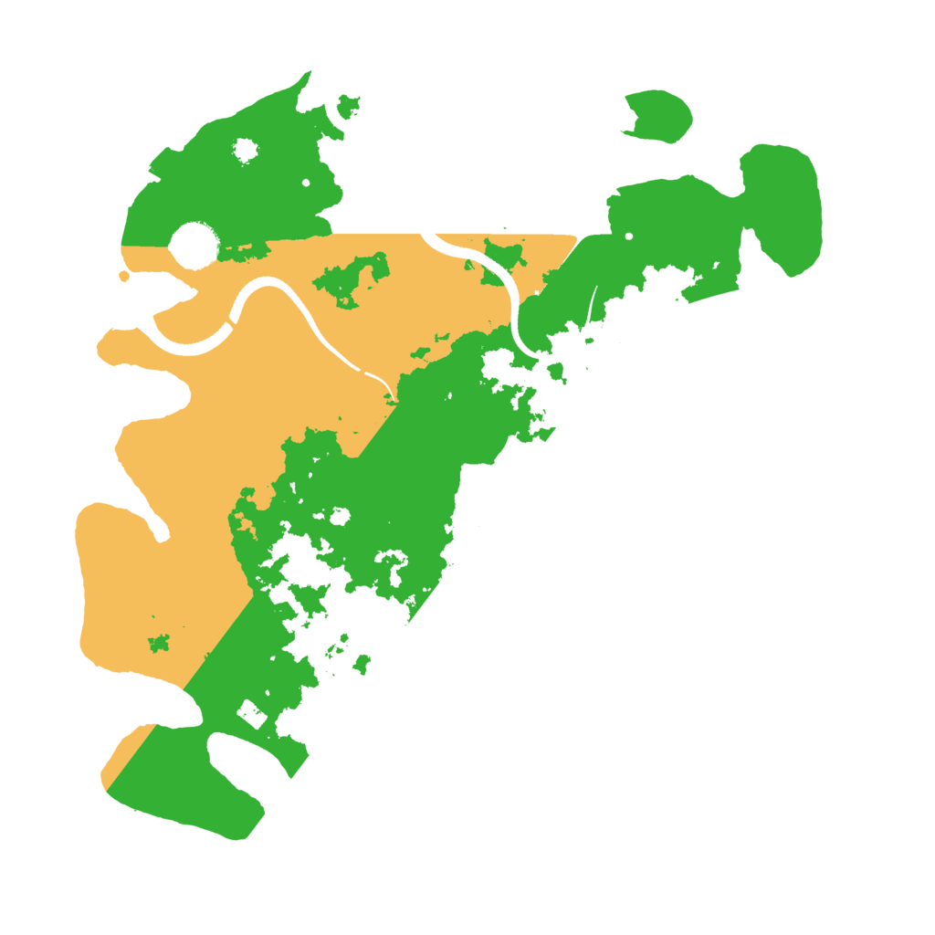 Biome Rust Map: Procedural Map, Size: 3500, Seed: 1704248319