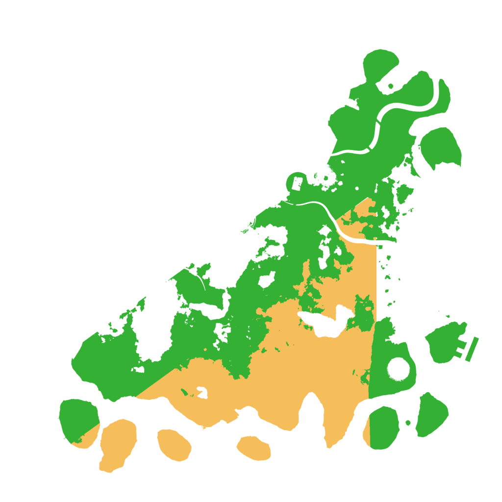Biome Rust Map: Procedural Map, Size: 4000, Seed: 1641505591