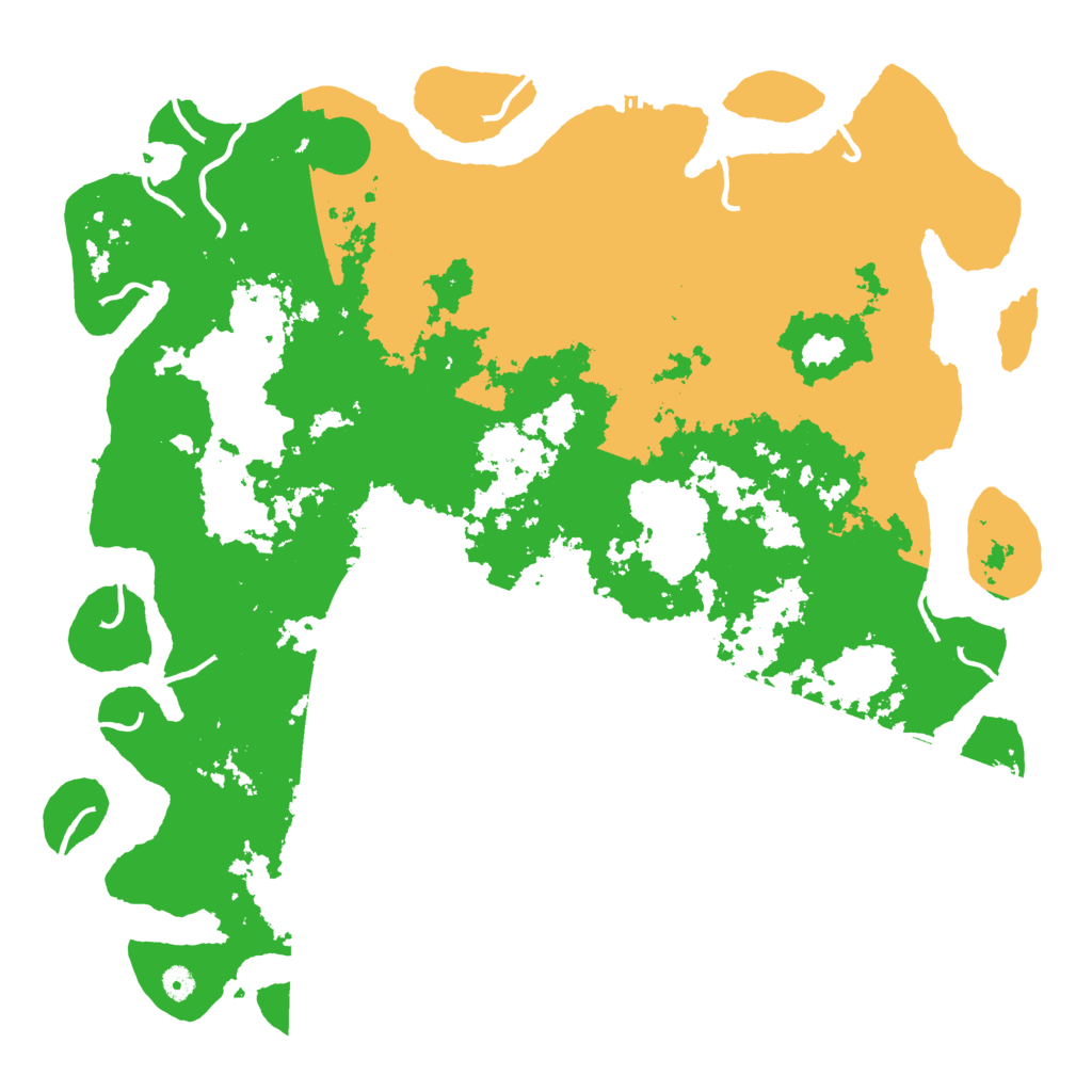 Biome Rust Map: Procedural Map, Size: 5000, Seed: 26750