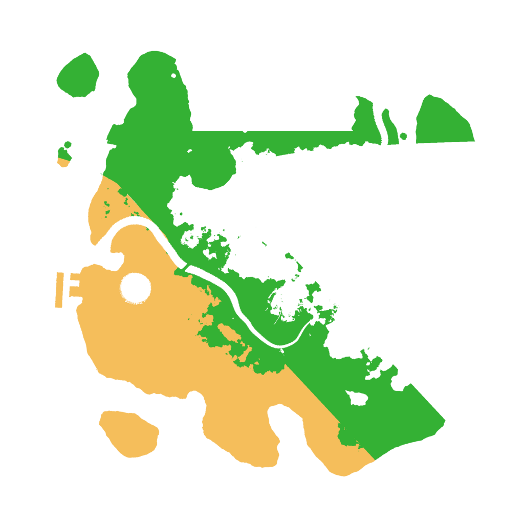 Biome Rust Map: Procedural Map, Size: 3000, Seed: 786777