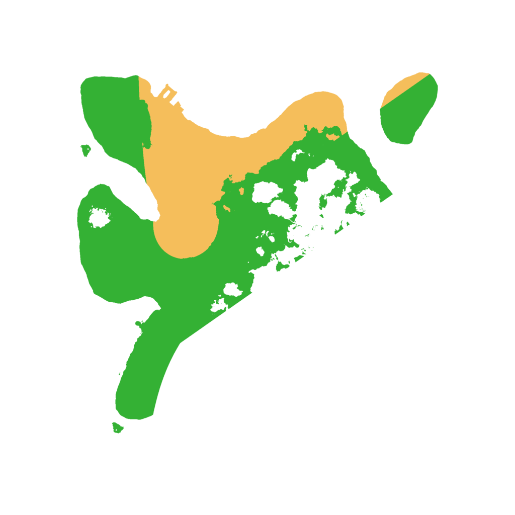 Biome Rust Map: Procedural Map, Size: 2300, Seed: 747