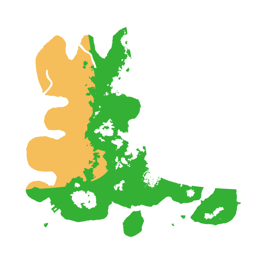 Biome Rust Map: Procedural Map, Size: 3000, Seed: 1474377975