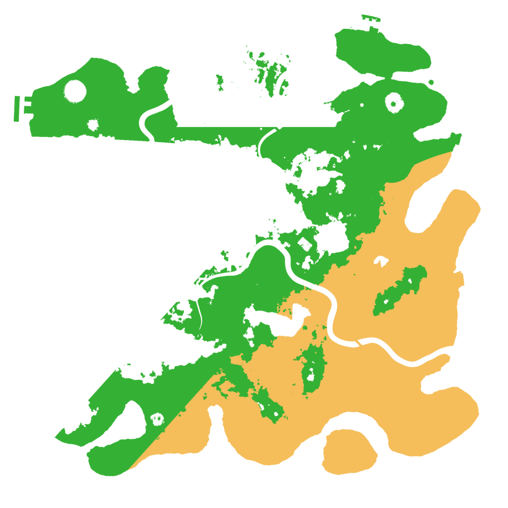 Biome Rust Map: Procedural Map, Size: 4000, Seed: 268027