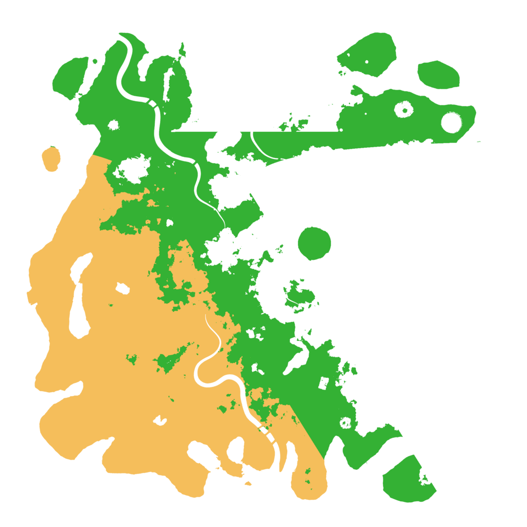 Biome Rust Map: Procedural Map, Size: 4500, Seed: 1869582725