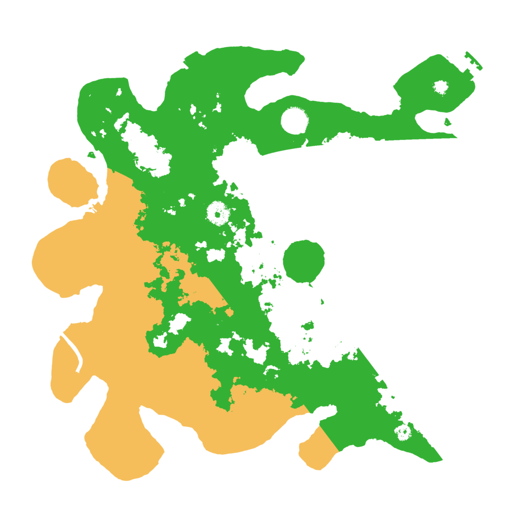 Biome Rust Map: Procedural Map, Size: 3400, Seed: 1111