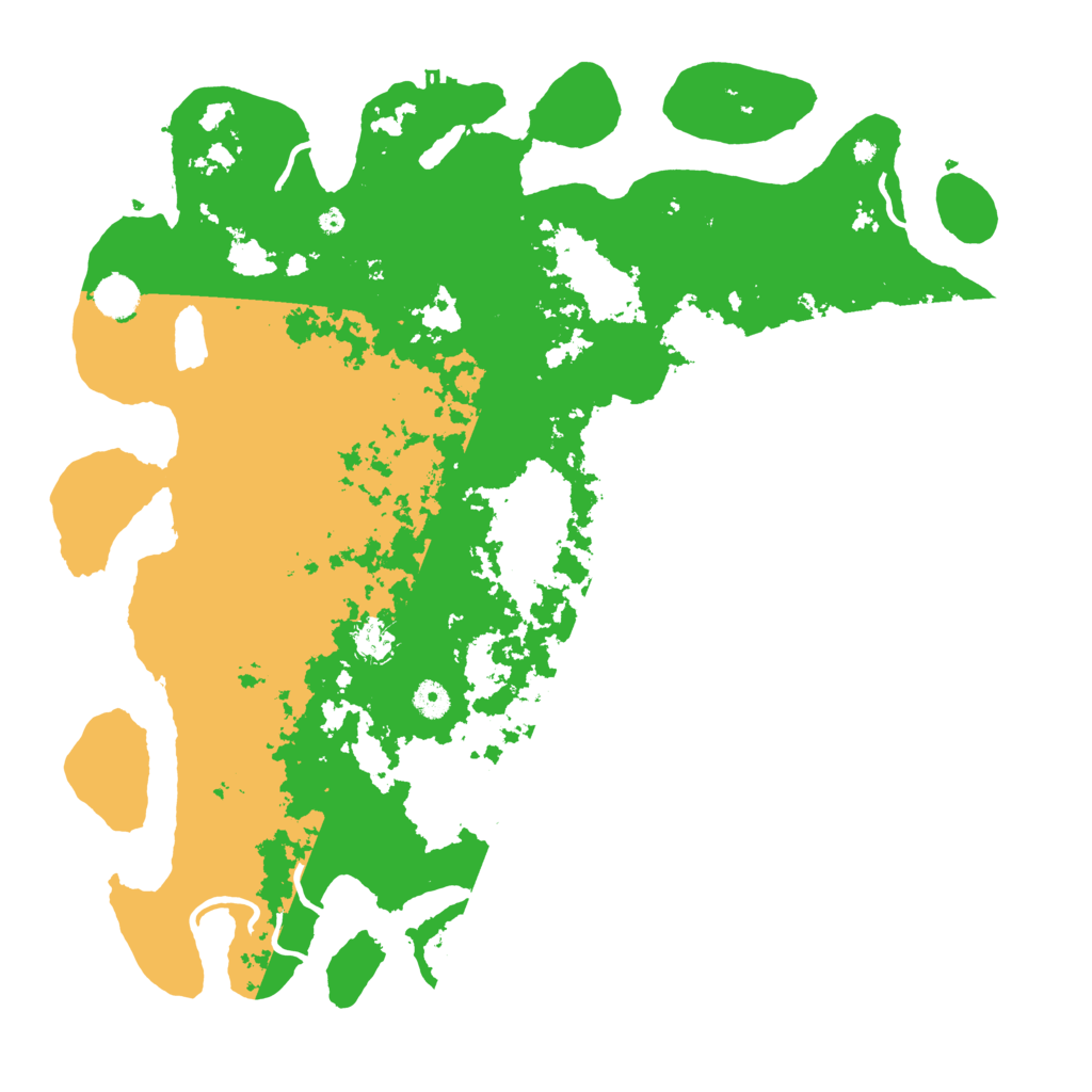 Biome Rust Map: Procedural Map, Size: 4500, Seed: 604593789