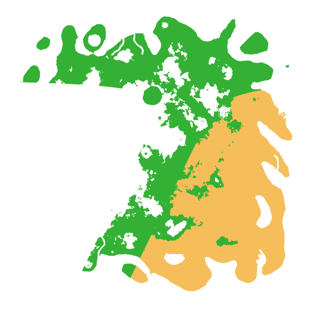 Biome Rust Map: Procedural Map, Size: 4500, Seed: 689410147