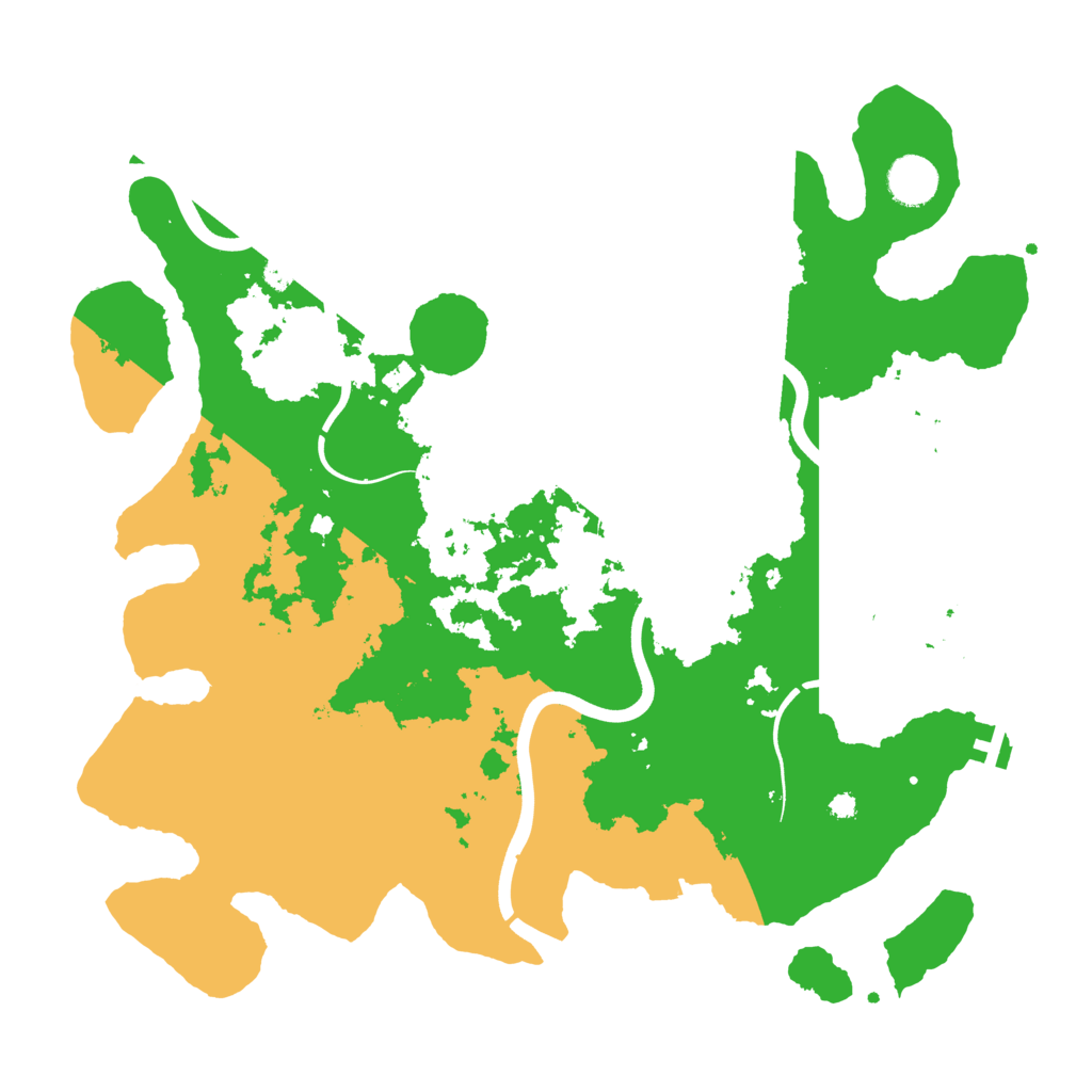 Biome Rust Map: Procedural Map, Size: 3800, Seed: 778433552