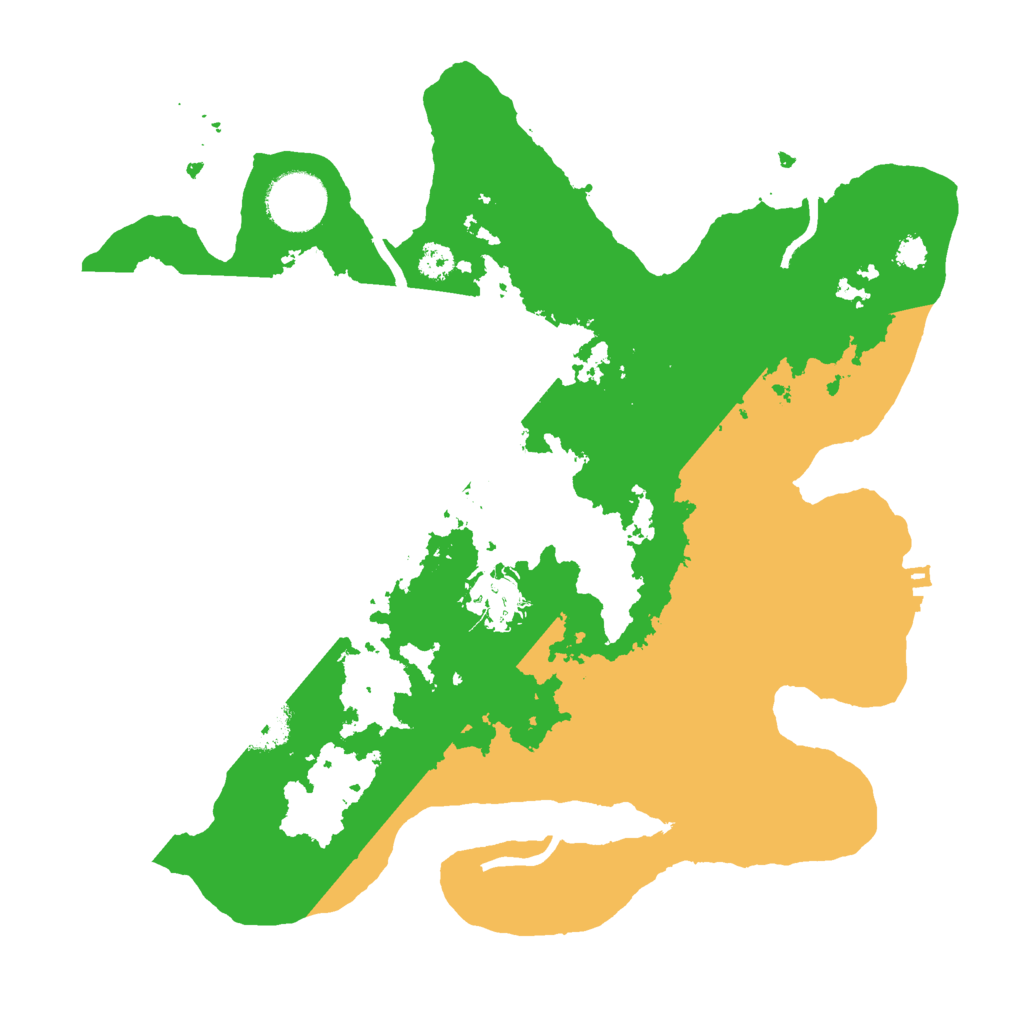 Biome Rust Map: Procedural Map, Size: 3000, Seed: 61